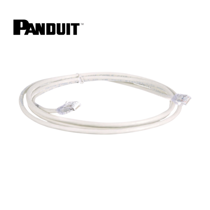 Cordón de Parcheo Panduit Giga Channel 7 ft. Blanco